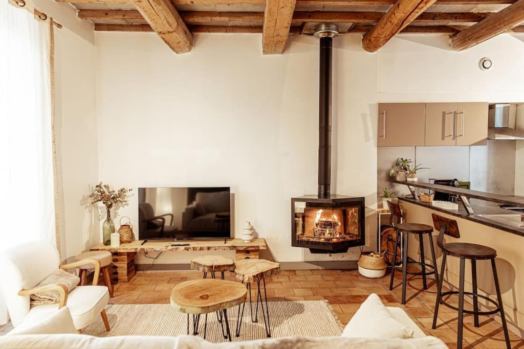 Maison De Village Barbentane Avec Spa Екстер'єр фото